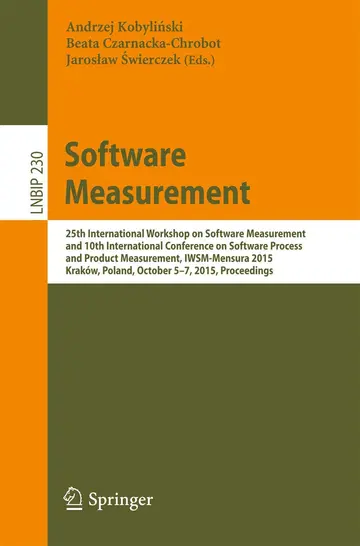 Cover of Software Measurement