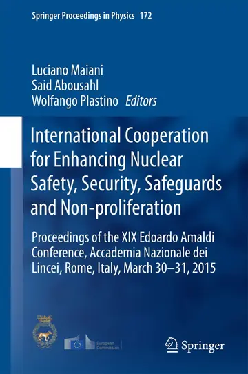 Cover of International Cooperation for Enhancing Nuclear Safety, Security, Safeguards and Non-proliferation