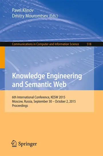 Cover of Knowledge Engineering and Semantic Web