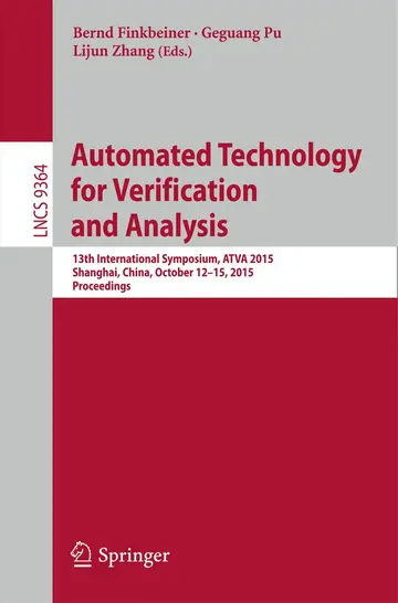 Cover of Automated Technology for Verification and Analysis