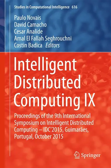 Cover of Intelligent Distributed Computing IX