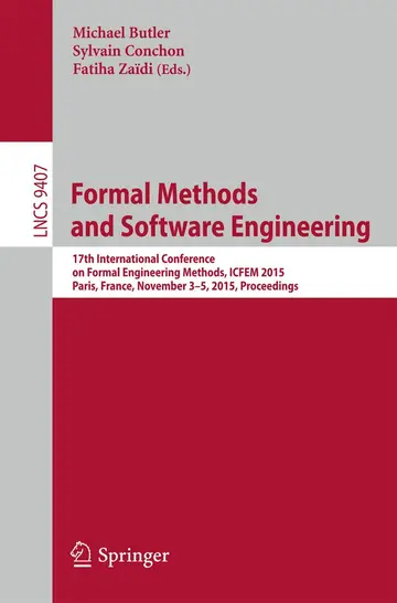 Cover of Formal Methods and Software Engineering