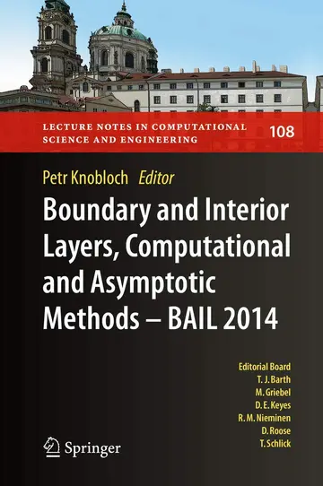 Cover of Boundary and Interior Layers, Computational and Asymptotic Methods - BAIL 2014