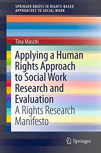 Cover of Applying a Human Rights Approach to Social Work Research and Evaluation