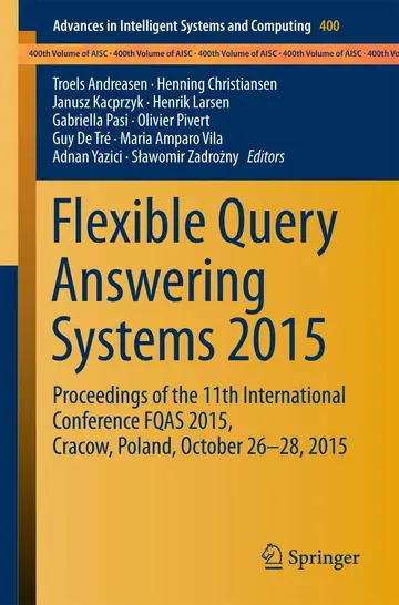 Cover of Flexible Query Answering Systems 2015