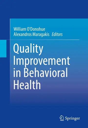Cover of Quality Improvement in Behavioral Health