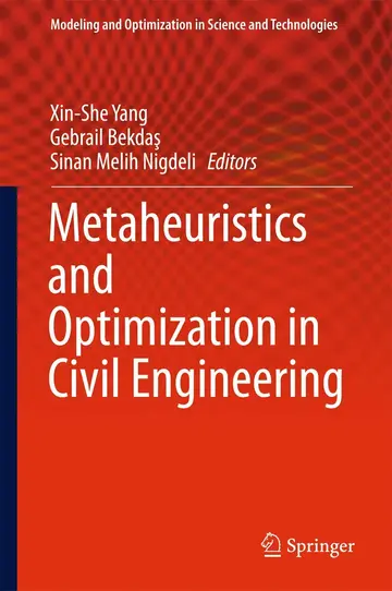 Cover of Metaheuristics and Optimization in Civil Engineering