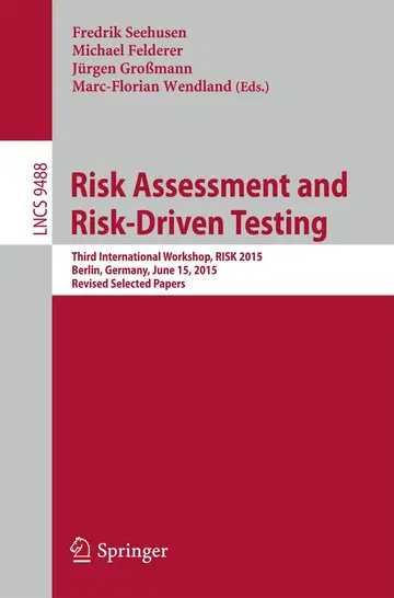 Cover of Risk Assessment and Risk-driven Testing