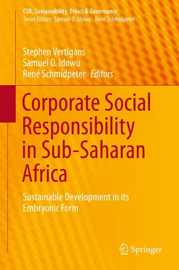 Cover of Corporate Social Responsibility in Sub-Saharan Africa