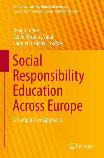 Cover of Social Responsibility Education Across Europe