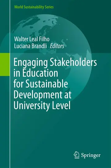 Cover of Engaging Stakeholders in Education for Sustainable Development at University Level