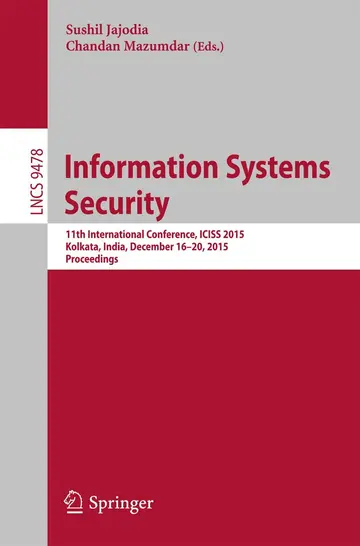Cover of Information Systems Security