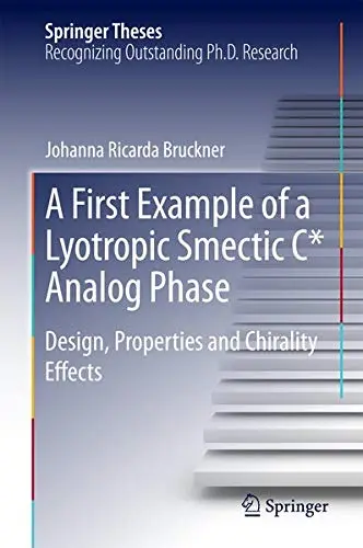 Cover of A First Example of a Lyotropic Smectic C* Analog Phase