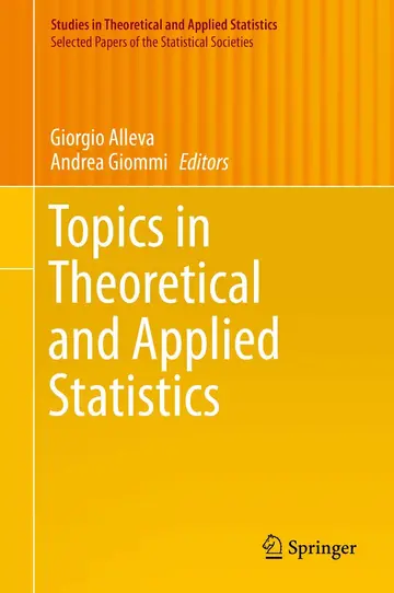 Cover of Topics in Theoretical and Applied Statistics