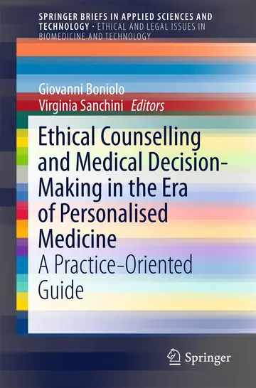 Cover of Ethical Counselling and Medical Decision-making in the Era of Personalised Medicine