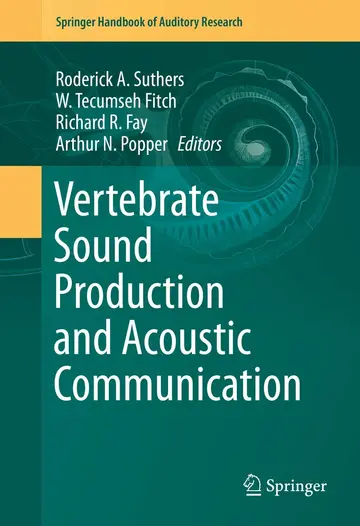 Cover of Vertebrate Sound Production and Acoustic Communication