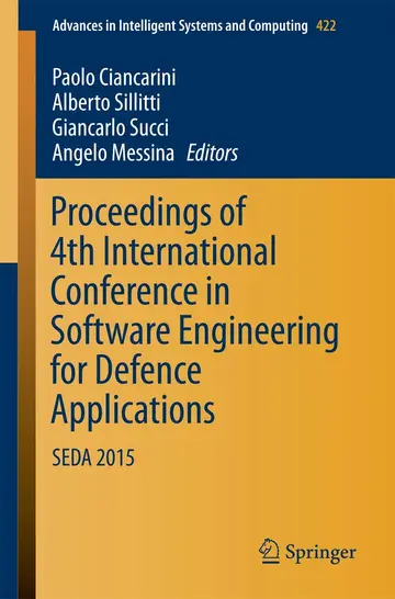 Cover of Proceedings of 4th International Conference in Software Engineering for Defence Applications