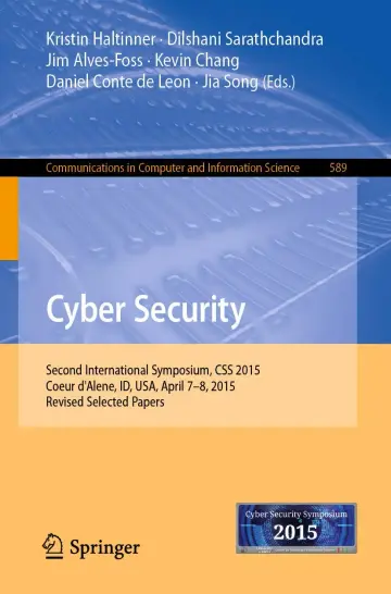 Cover of Cyber Security