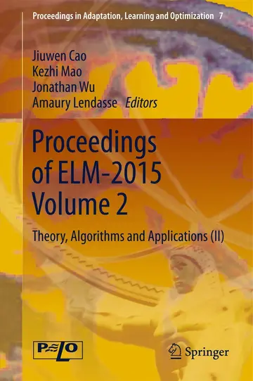 Cover of Proceedings of ELM-2015 Volume 2
