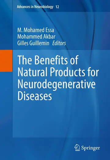 Cover of The Benefits of Natural Products for Neurodegenerative Diseases