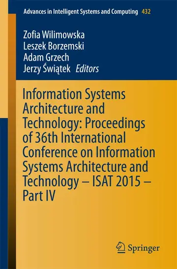 Cover of Information Systems Architecture and Technology