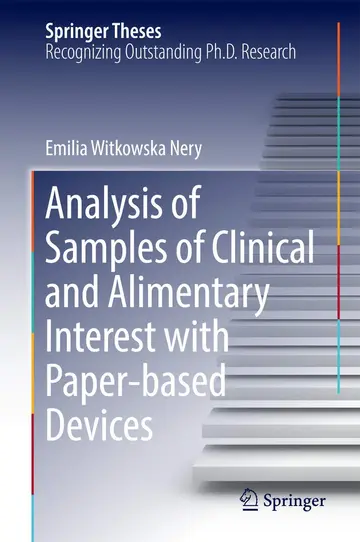 Cover of Analysis of Samples of Clinical and Alimentary Interest with Paper-based Devices