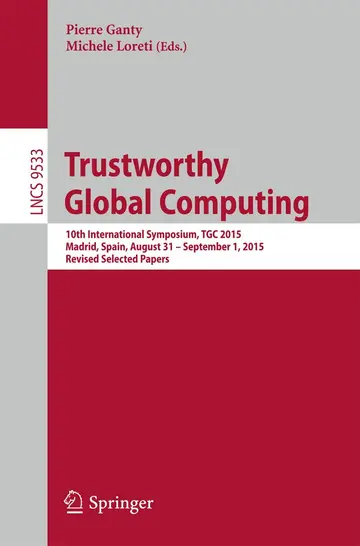 Cover of Trustworthy Global Computing