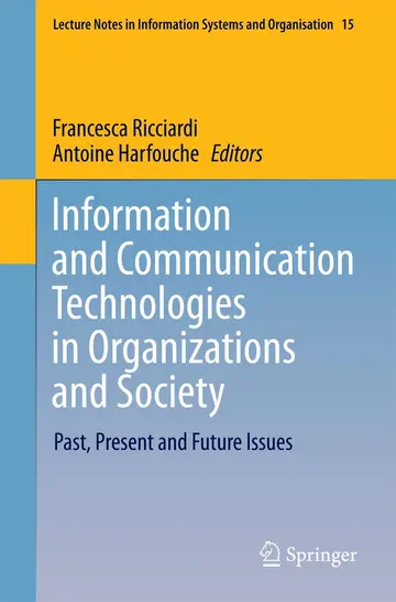 Cover of Information and Communication Technologies in Organizations and Society