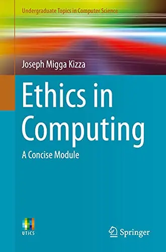 Cover of Ethics in Computing