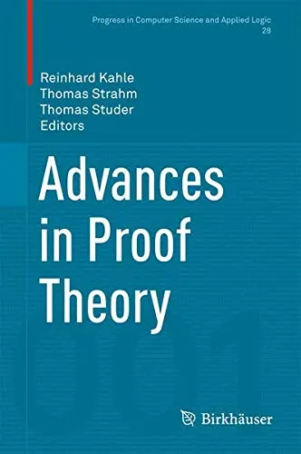 Cover of Advances in Proof Theory