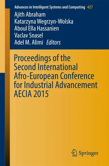Cover of Proceedings of the Second International Afro-European Conference for Industrial Advancement AECIA 2015