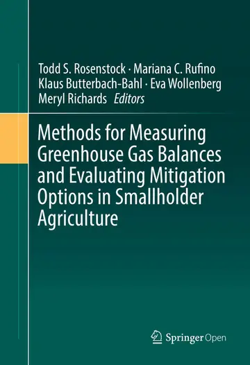 Cover of Methods for Measuring Greenhouse Gas Balances and Evaluating Mitigation Options in Smallholder Agriculture