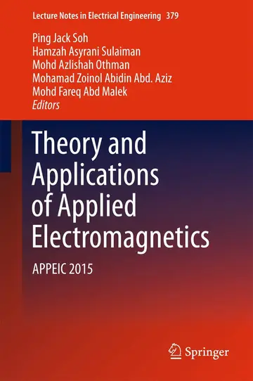 Cover of Theory and Applications of Applied Electromagnetics