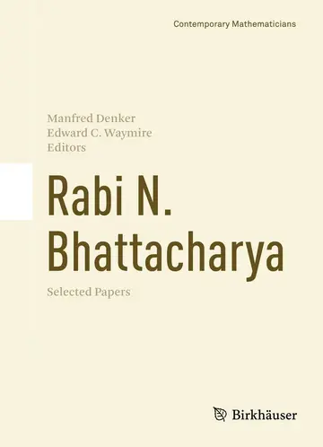 Cover of Rabi N. Bhattacharya