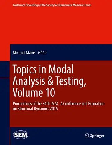 Cover of Topics in Modal Analysis & Testing, Volume 10