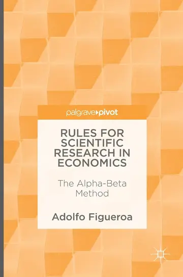 Cover of Rules for Scientific Research in Economics