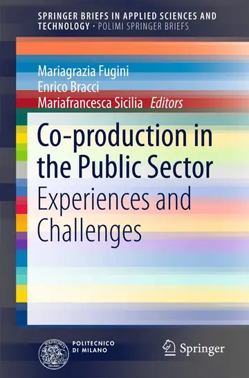 Cover of Co-production in the Public Sector