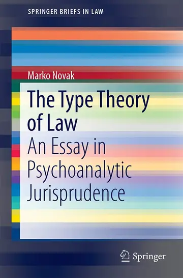 Cover of The Type Theory of Law