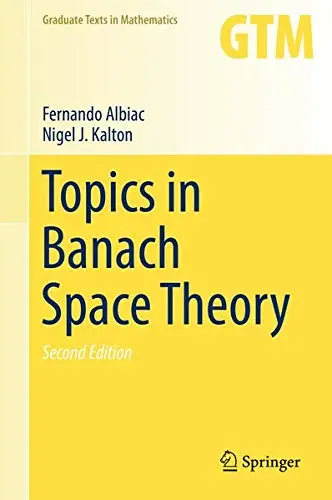 Cover of Topics in Banach Space Theory