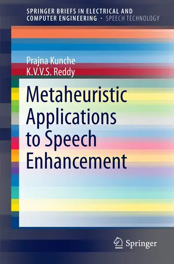 Cover of Metaheuristic Applications to Speech Enhancement