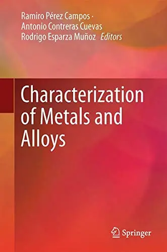 Cover of Characterization of Metals and Alloys