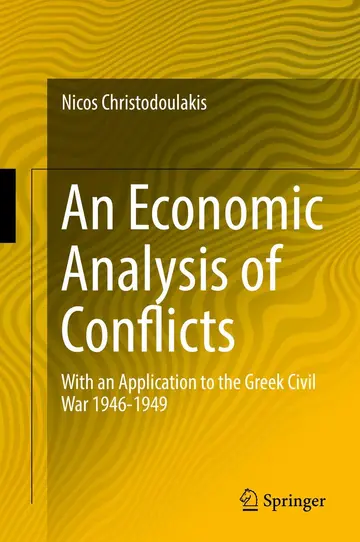 Cover of An Economic Analysis of Conflicts