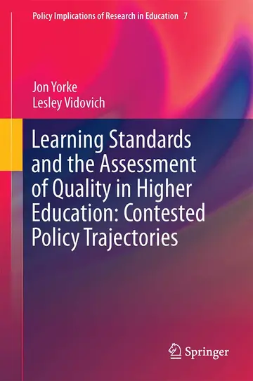 Cover of Learning Standards and the Assessment of Quality in Higher Education