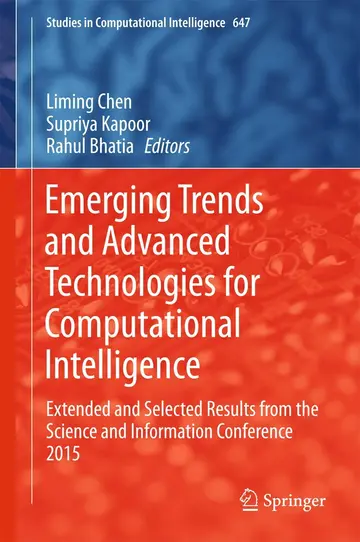 Cover of Emerging Trends and Advanced Technologies for Computational Intelligence