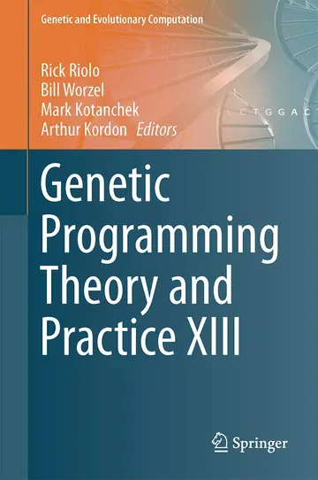 Cover of Genetic Programming Theory and Practice XIII