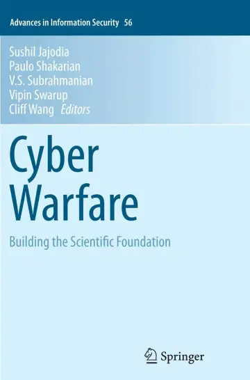 Cover of Cyber Warfare
