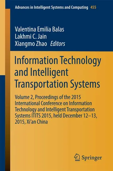Cover of Information Technology and Intelligent Transportation Systems