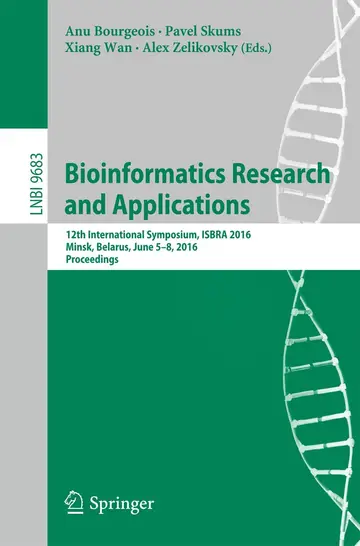 Cover of Bioinformatics Research and Applications