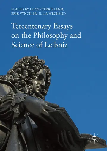 Cover of Tercentenary Essays on the Philosophy and Science of Leibniz