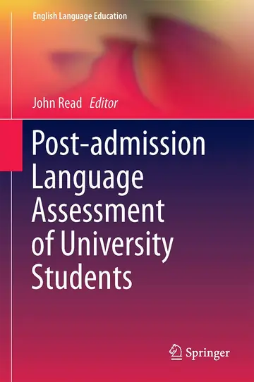 Cover of Post-admission Language Assessment of University Students